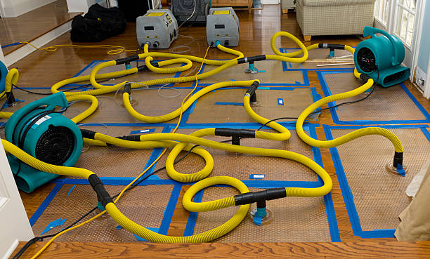 Professional Crawl Space Water Removal technician working in Lancaster, CA